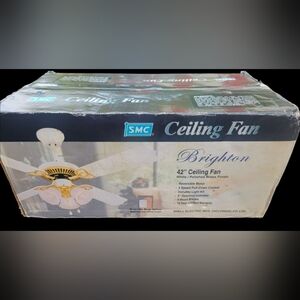 SMC Brighton 42" Ceiling Fan w/Reverse